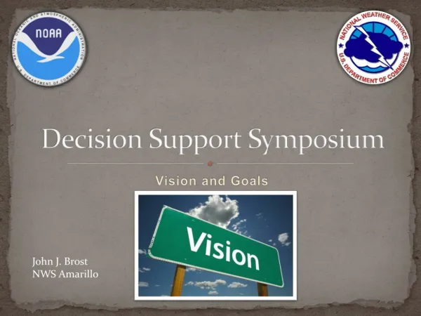 Decision Support Symposium
