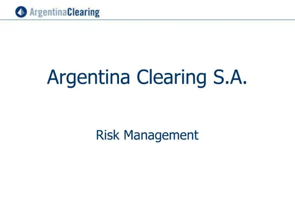 Argentina Clearing S.A.