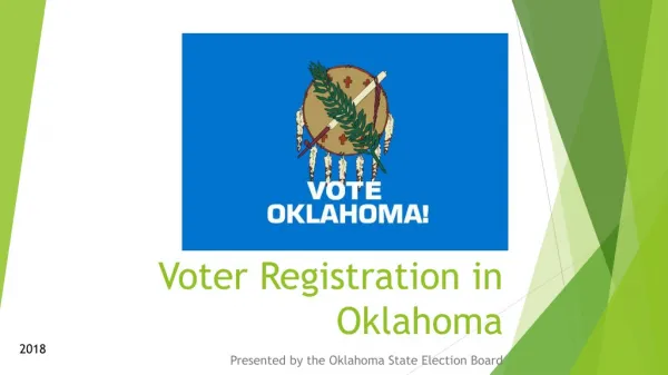 Voter Registration in Oklahoma