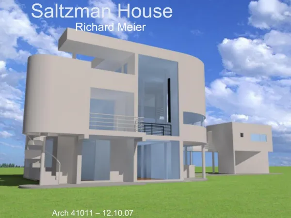 Saltzman House