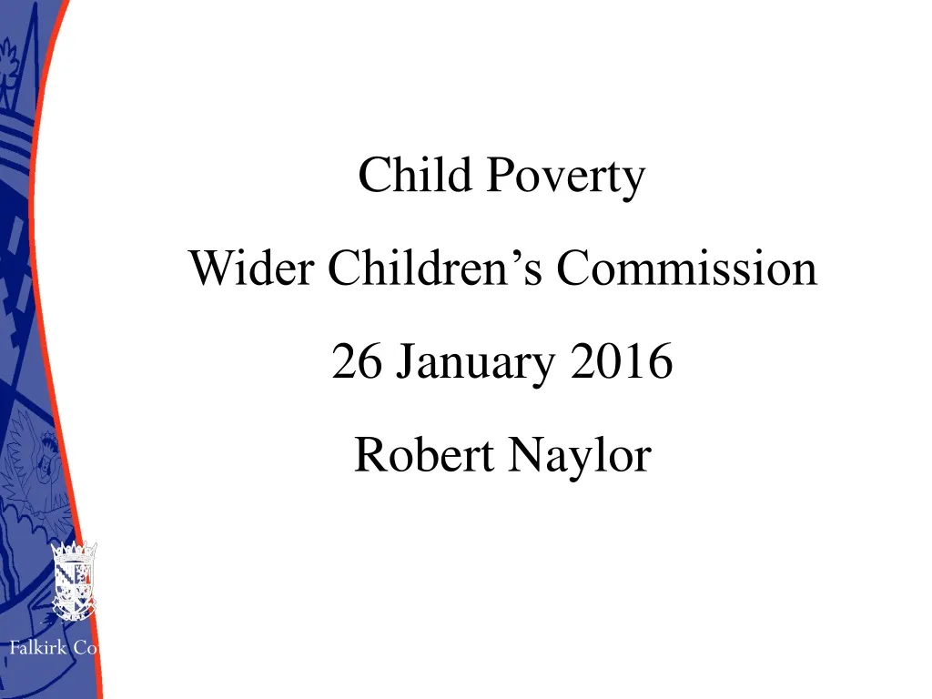 child poverty wider children s commission