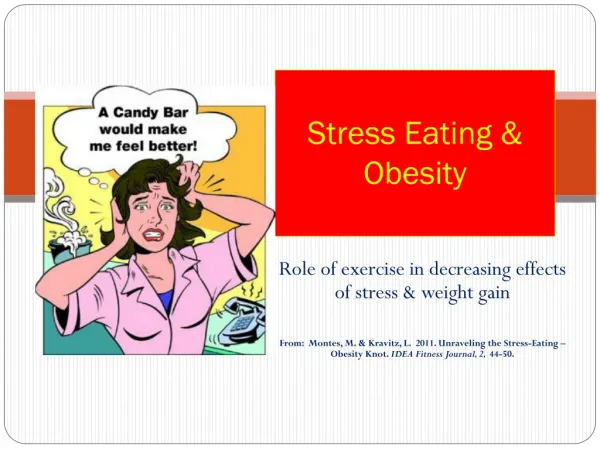 Stress Eating &amp; Obesity