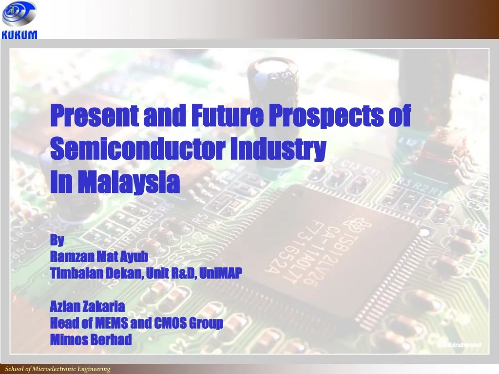 present and future prospects of semiconductor