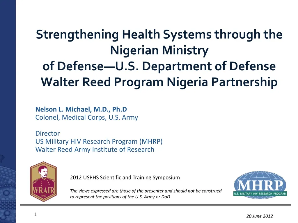 strengthening health systems through the nigerian