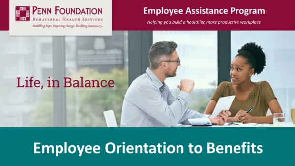 Employee Orientation to Benefits