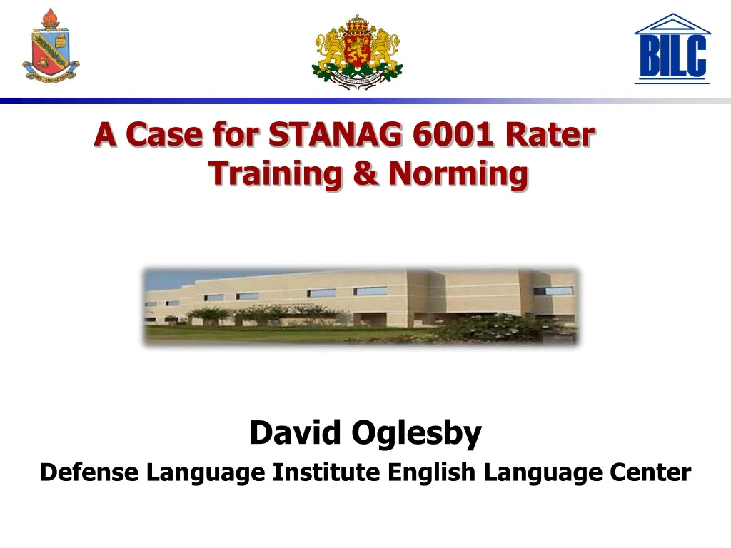 david oglesby defense language institute english language center