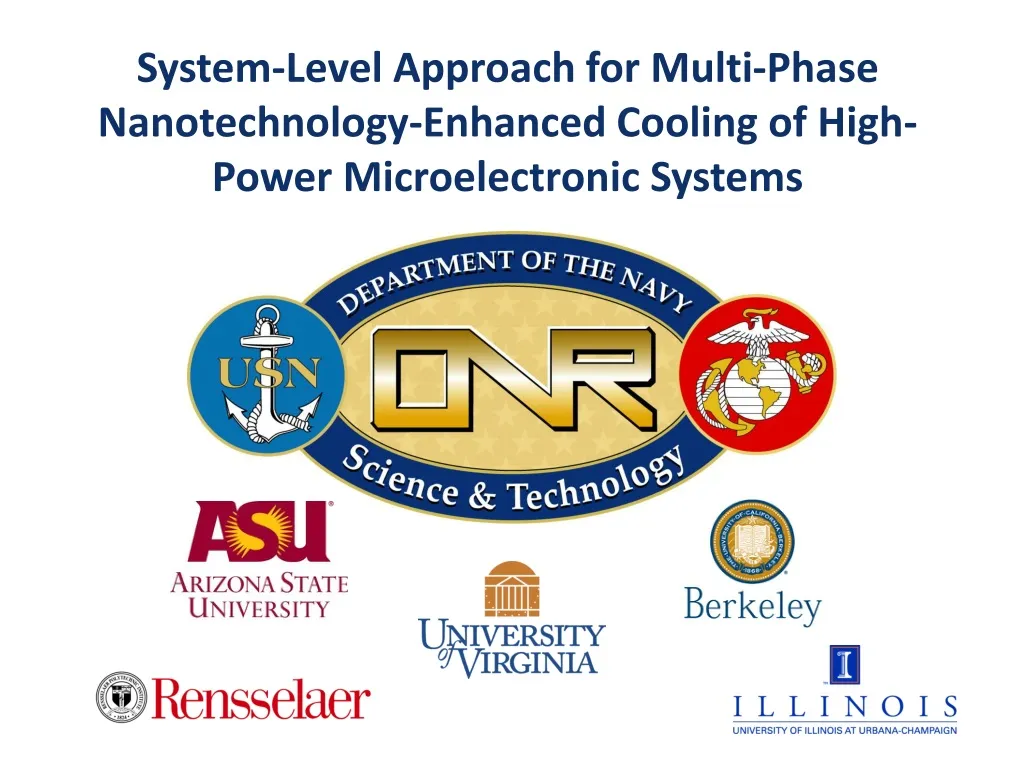 system level approach for multi phase