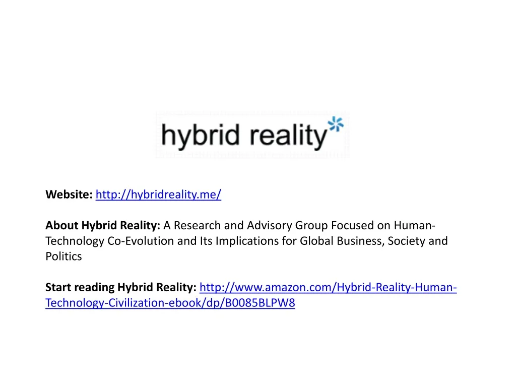 website http hybridreality me about hybrid