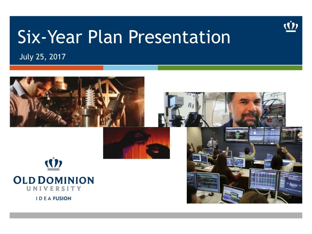 six year plan presentation