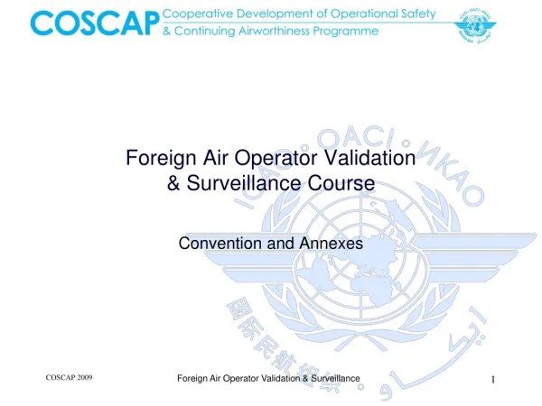 Foreign Air Operator Validation &amp; Surveillance Course