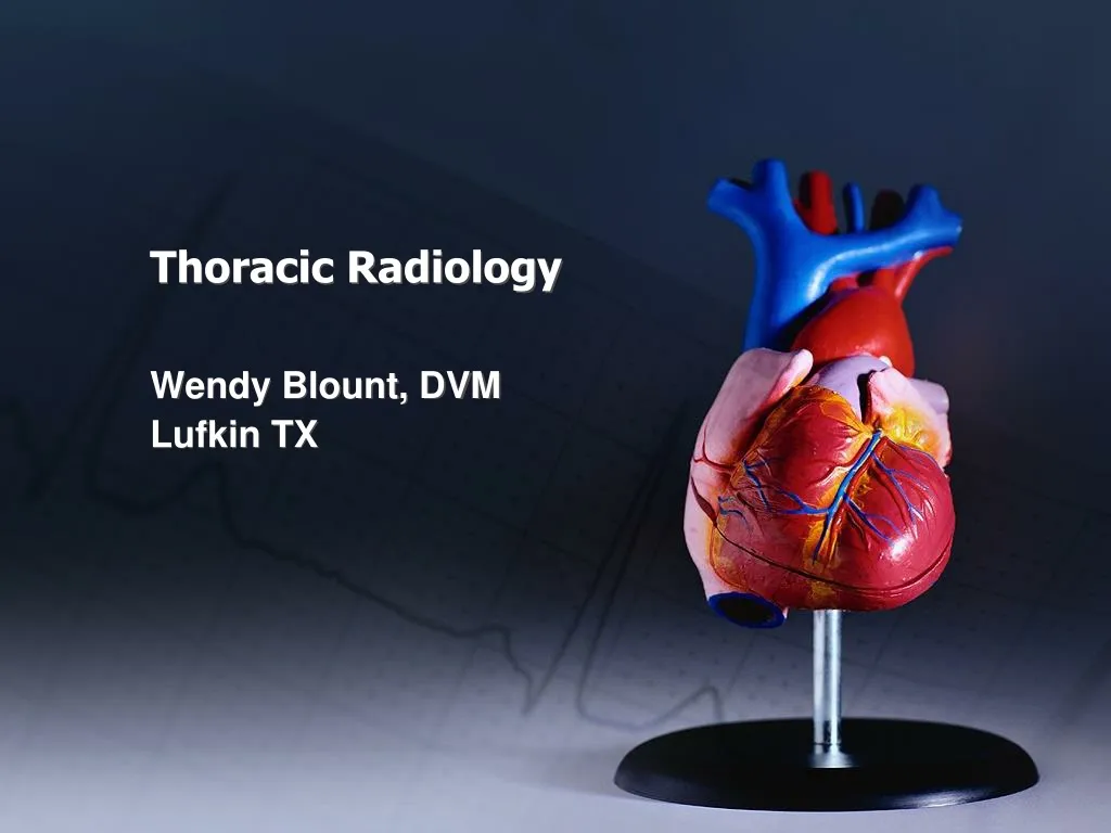 thoracic radiology