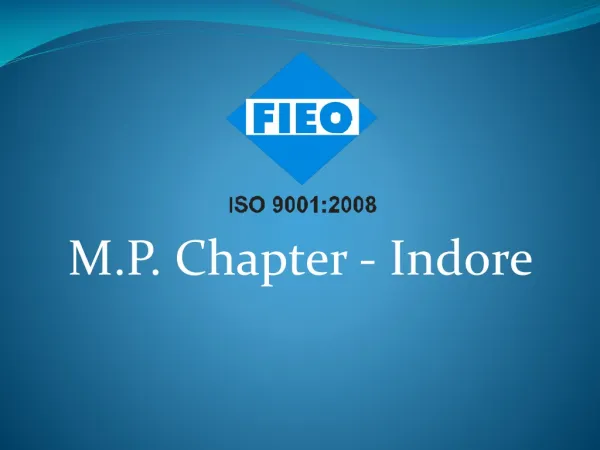 M.P. Chapter - Indore