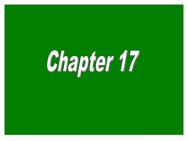 Chapter Seventeen