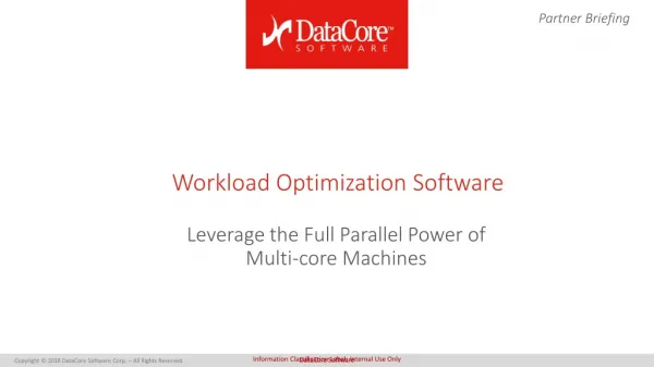 Workload Optimization Software