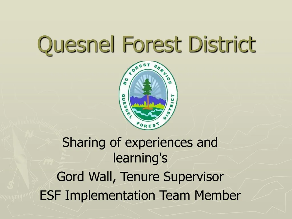 quesnel forest district