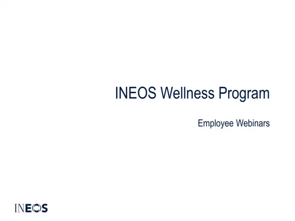 INEOS Wellness Program