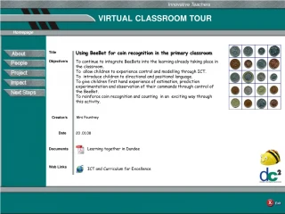 VIRTUAL CLASSROOM TOUR - slide 1