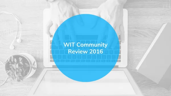 WIT Community Review 2016