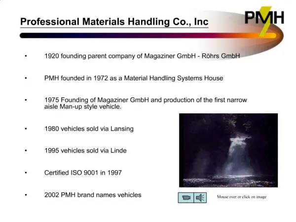 Professional Materials Handling Co., Inc
