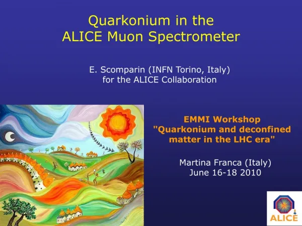 Quarkonium in the ALICE Muon Spectrometer