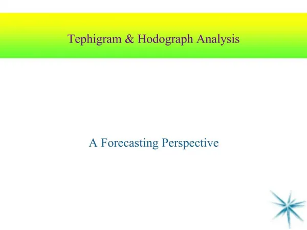 Tephigram Hodograph Analysis