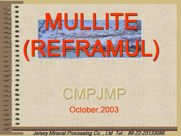 MULLITE REFRAMUL