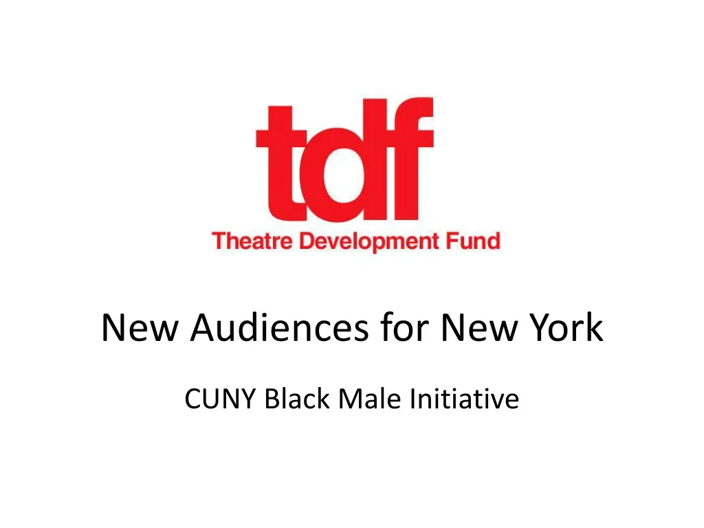 new audiences for new york