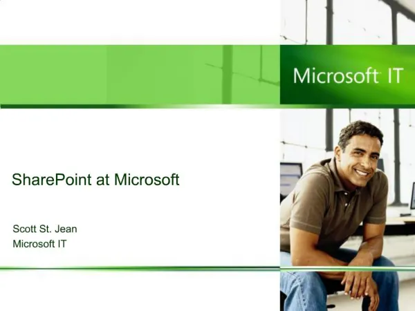 SharePoint at Microsoft