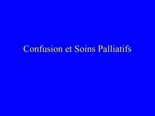 Confusion et Soins Palliatifs - slide 1