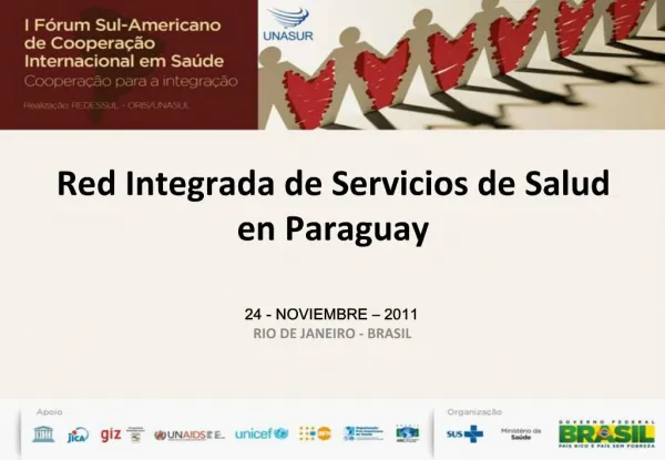 Red Integrada de Servicios de Salud en Paraguay