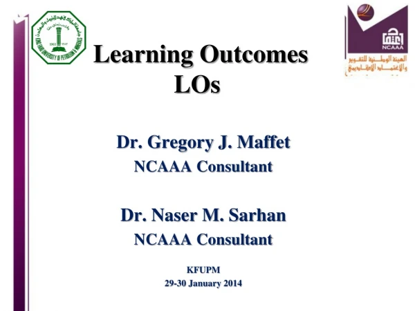Learning Outcomes LOs