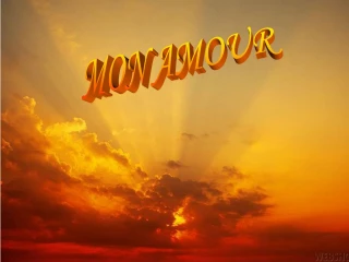 MON AMOUR - slide 1