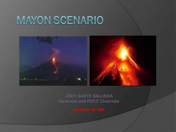 Mayon Scenario