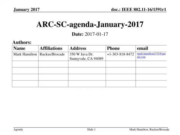 ARC-SC-agenda-January-2017