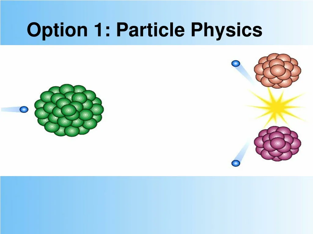 option 1 particle physics