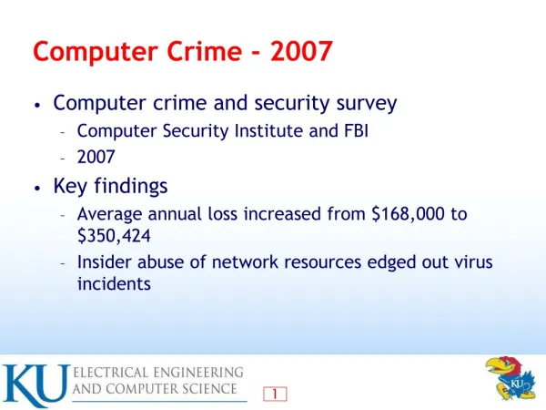 Computer Crime - 2007