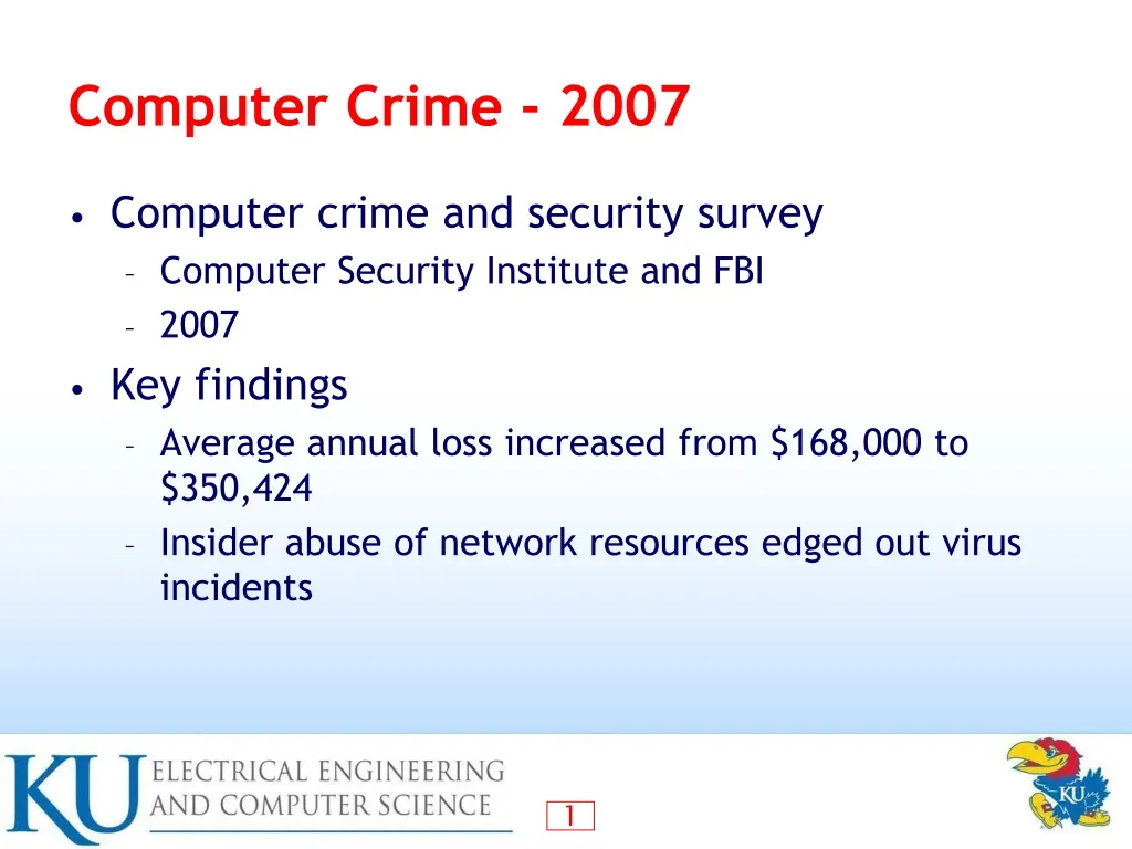 computer crime 2007