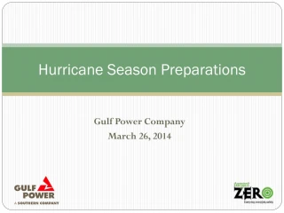 Hurricane Season Preparations - slide 1