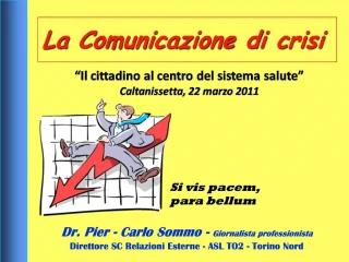 La Comunicazione di crisi - slide 1