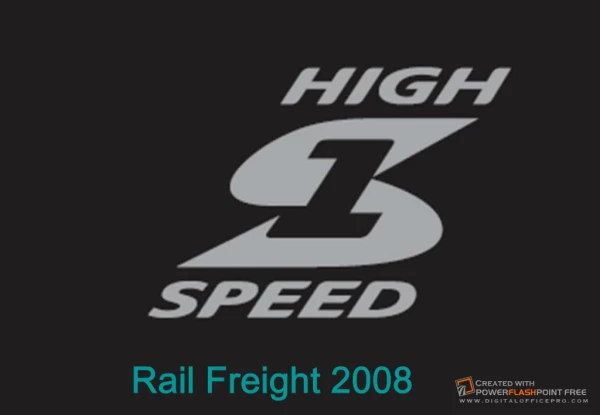 42010 Rail Freight 2008
