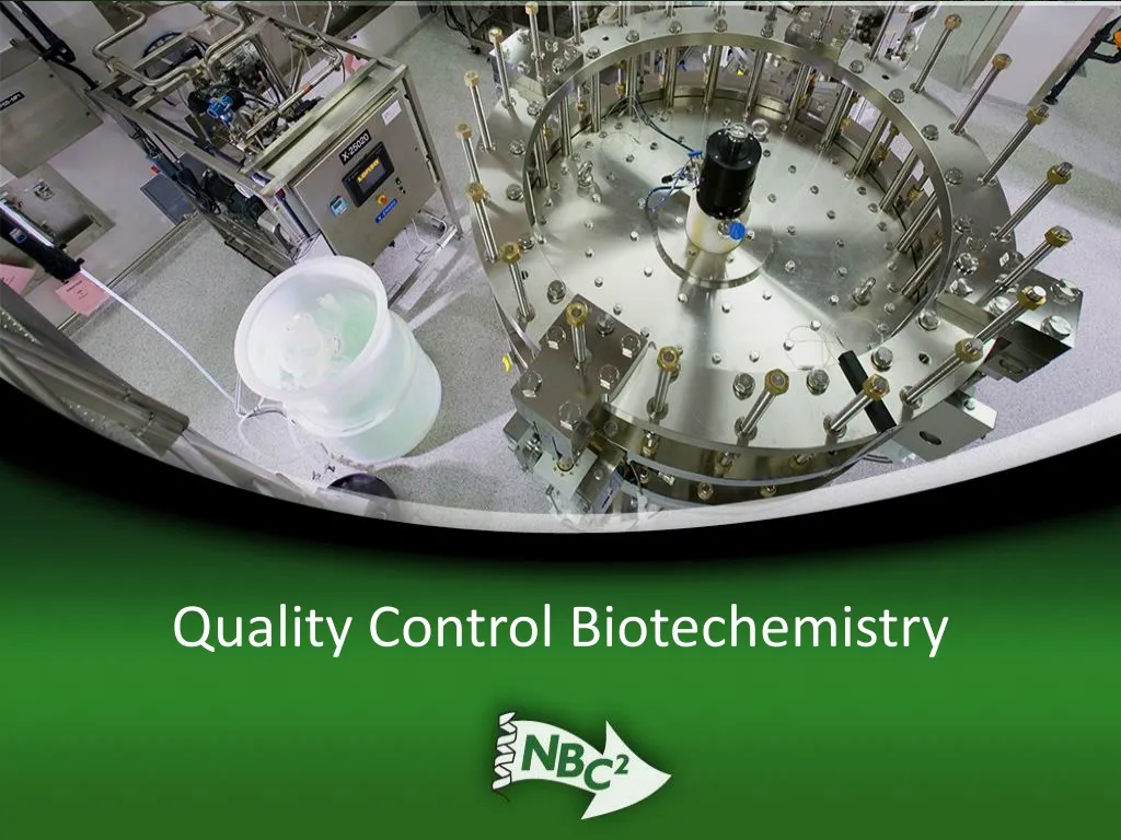 quality control bioteche mistry