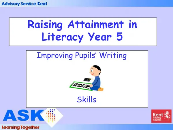 Raising Attainment in Literacy Year 5