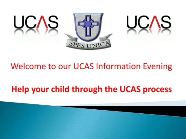 Help your child through the UCAS process