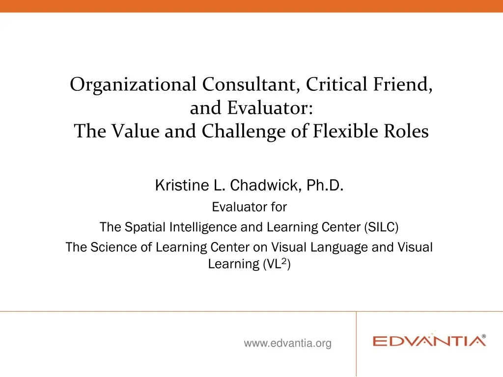 organizational consultant critical friend and evaluator the value and challenge of flexible roles