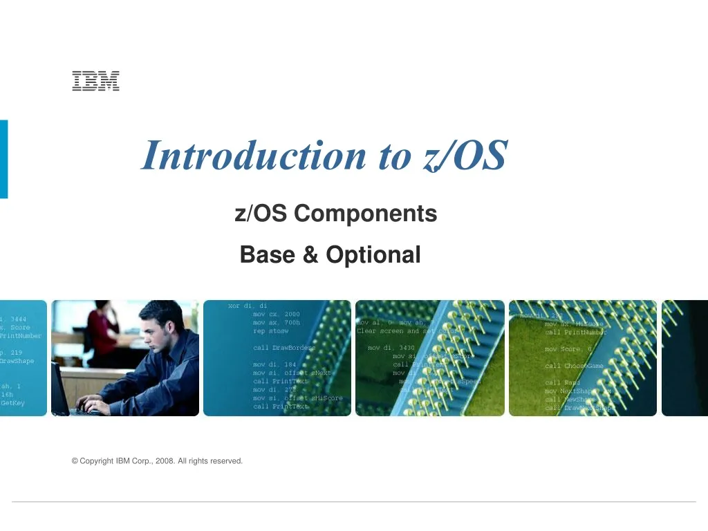 z os components