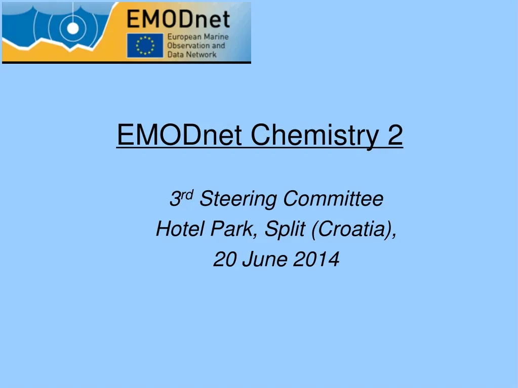 emodnet chemistry 2