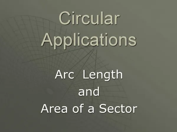 Circular Applications