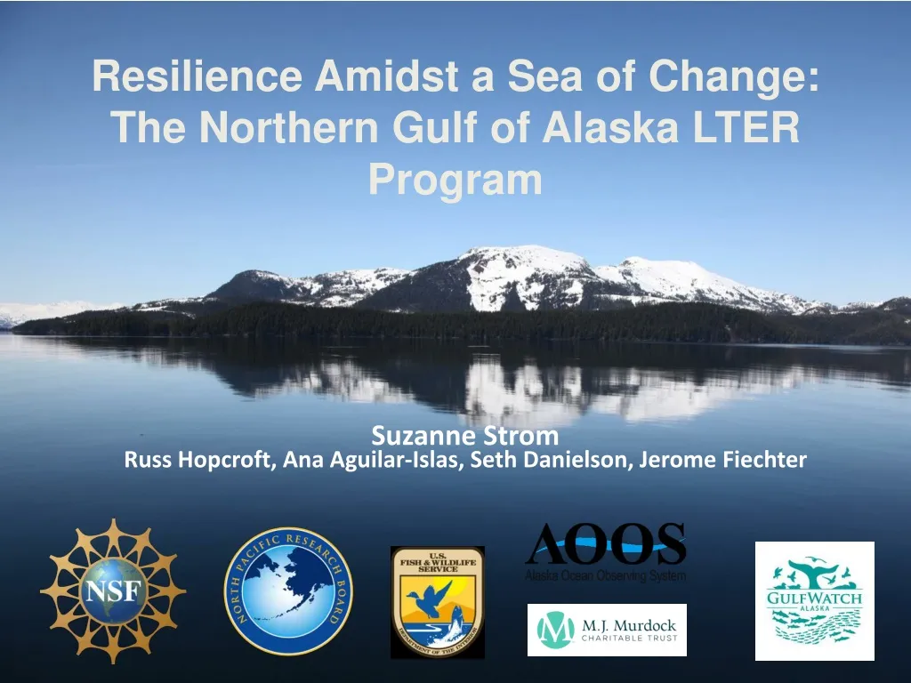 resilience amidst a sea of change the northern gulf of alaska lter program