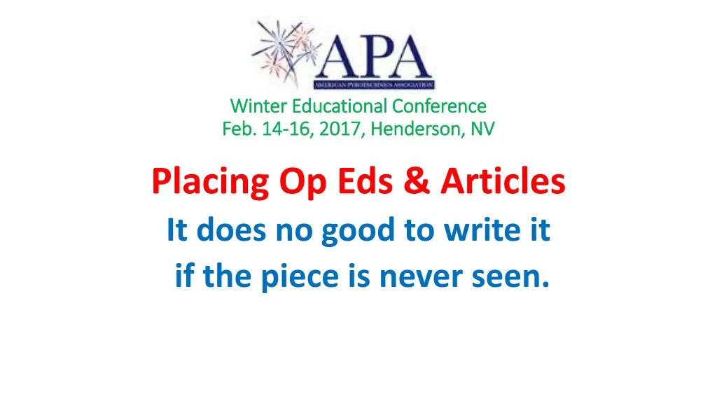winter educational conference feb 14 16 2017 henderson nv