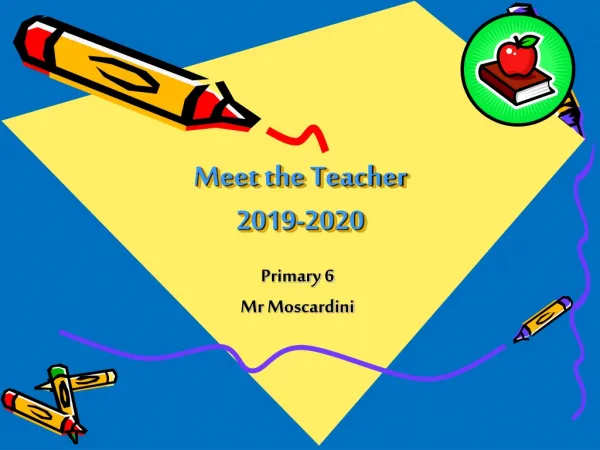 Meet the Teacher 2019-2020